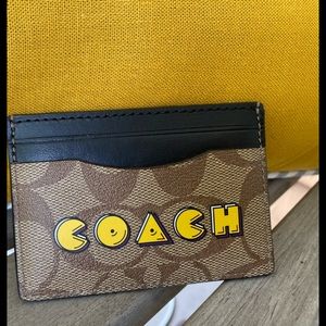 Coach PacMan Card Case Wallet